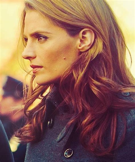 Detective Kate Beckett #Castle #Beckett (her hair ️ ️) | Nathan fillon