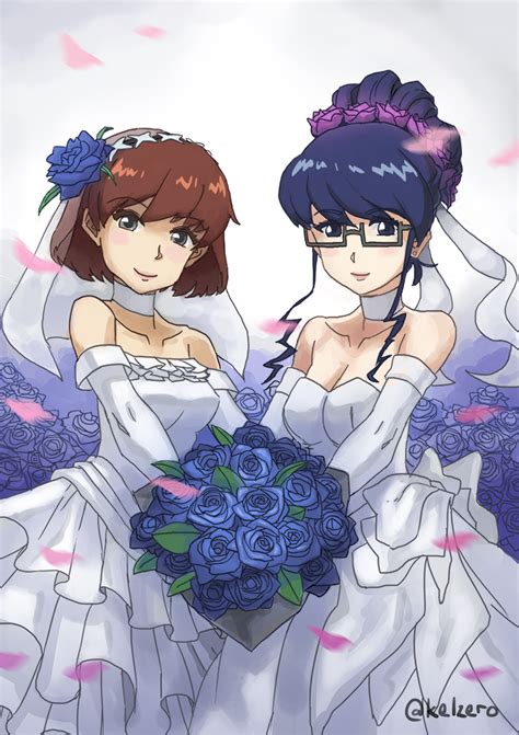 The Wedding Of Mariko And Ann Misono By Emarine Hentai Foundry