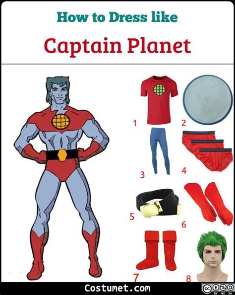 Captain Planet Costume for Halloween