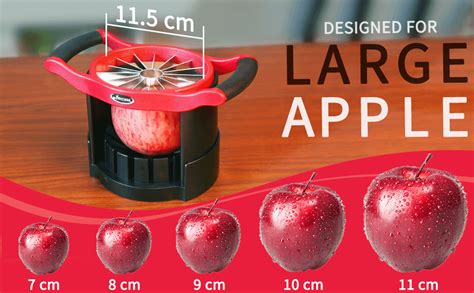 Newness Apple Cutter Slicer Large Size Slices Heavy Duty Apple