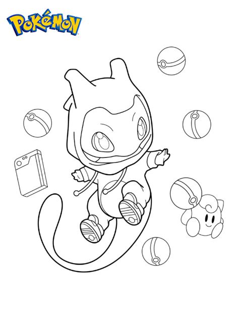 Coloriage Pokemon Mewtwo 30 Images à Imprimer