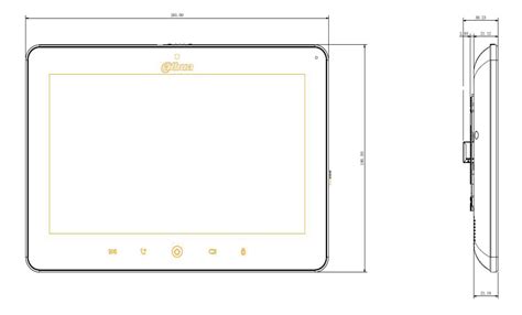Official Dahua Distributor | Dahua - VTH5241DW-S2 - Monitor - PoE ...
