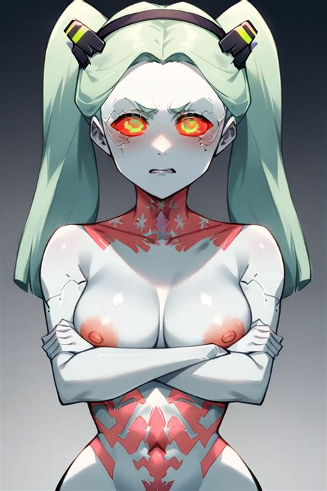 Embarrassed Front View Small Breast Furry AI Porn