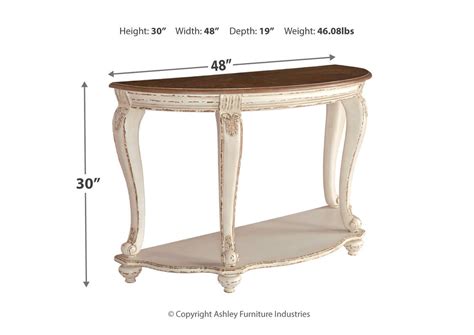 Realyn Sofa Table