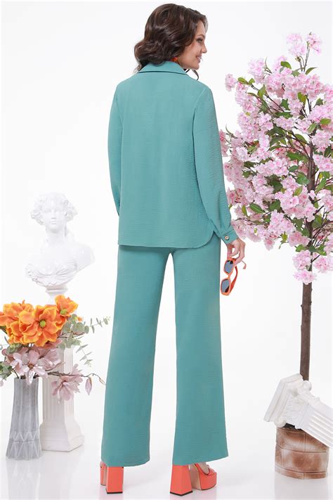 Костюм с рубашкой мятного цвета - купить оптом по выгодной цене ...