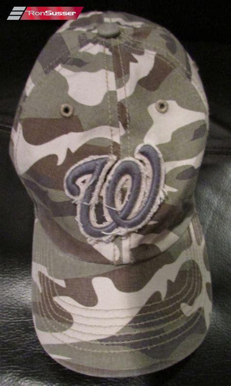 Mlb Washington Nationals Nats Camo Baseball Cap Hat 47 Brand Osfa