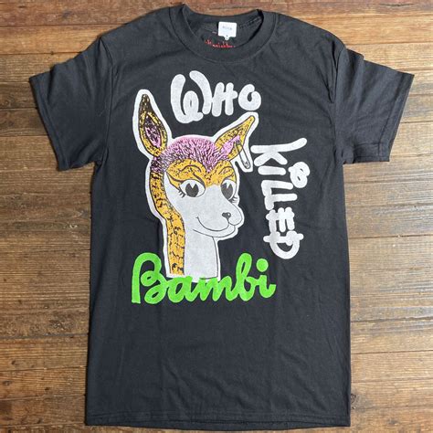 SEX PISTOLS Tシャツ WHO KILLED BAMBI BLACK 45REVOLUTION