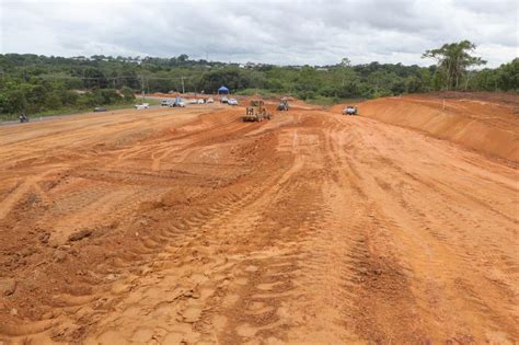 Governador Wilson Lima Vistoria Obras De Amplia O Do Anel Sul Em Manaus