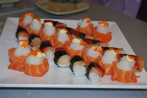 Sushi & Salmon Roses