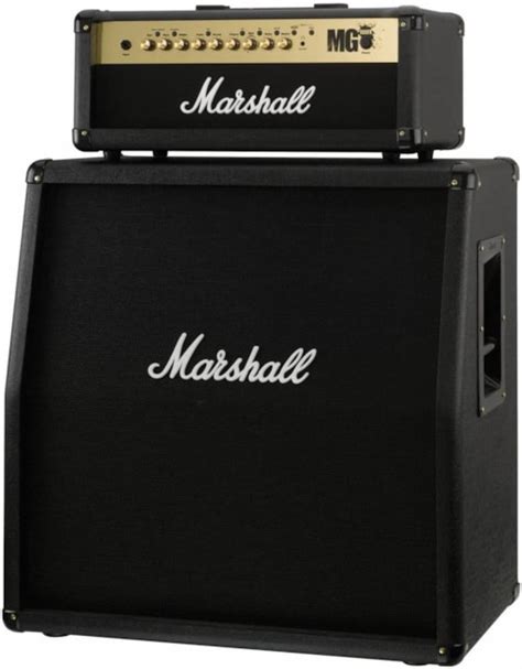 2011 Marshall Marshall Mg Guitar Amplifier Half Stack Mg100hfx Amps