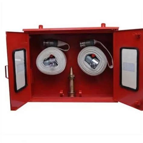 Mild Steel Double Door Fire Hose Box At Rs In Thane Id