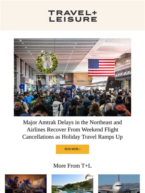 Travel + Leisure: Major Amtrak Delays and Airlines Recover From Weekend ...