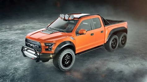 Ford F 150 Velociraptor 6x6 Pick Up Brutale