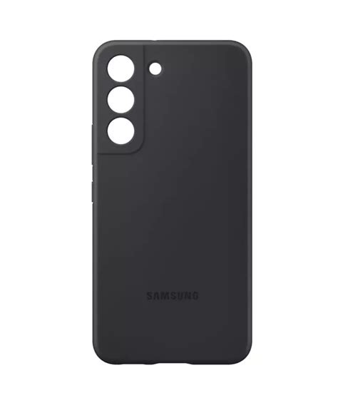 Samsung Galaxy S22 Silicone Case-Black – New, open-box | SoLow