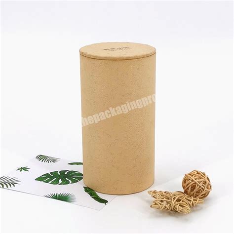 Custom Printed Paper Tube Hard Heavy Duty Cardboard Tubes For Tea