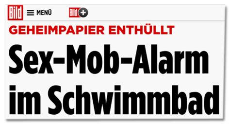 Wie Bild mit Sex Mob Alarm Vorlagen für rechte Hetzer liefert BILDblog