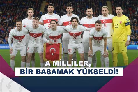 A Millî Takım FIFA sıralamasında yükseldi 37 sıra Asist Analiz