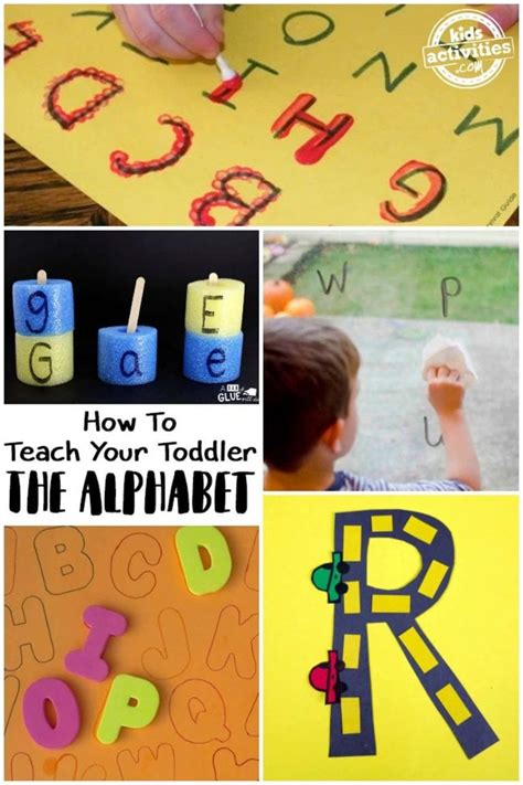 How to Teach Your Toddler the Alphabet Kids Activities Blog