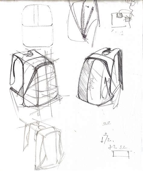 Backpack Sketches On Behance