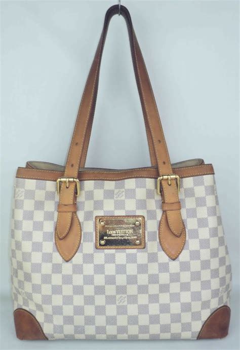 Louis Vuitton Damier Azur Hampstead MM Shoulder Hand Bag Catawiki