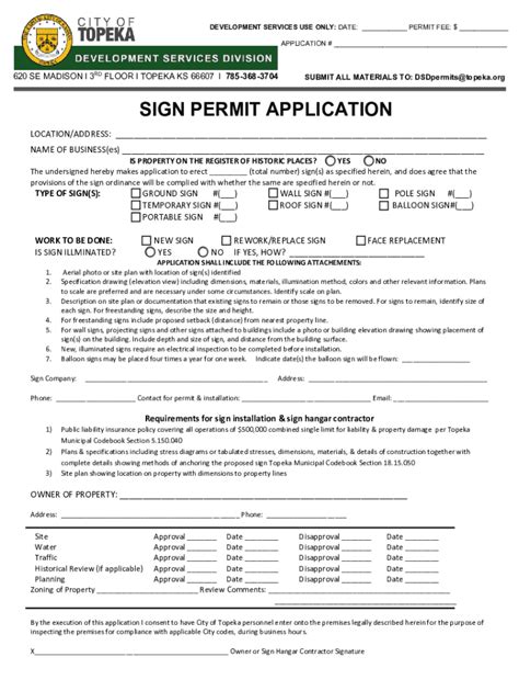 Fillable Online Rezoning Special Use Permit Application Fax Email