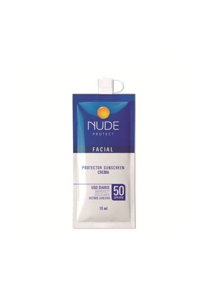 Protector Solar Facial Nude Ml X Sobres Compra Ahora Dafiti Colombia