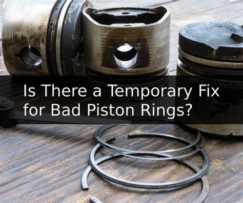 How To Check For Worn Piston Rings