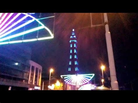 Blackpool Illuminations North Pier To Starr Gate Youtube