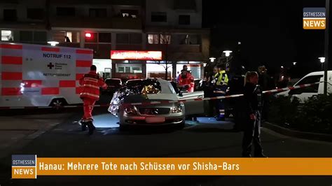 Acht Tote Nach Schie Ereien Amoklauf In Shisha Bar Und Kiosk In Hanau