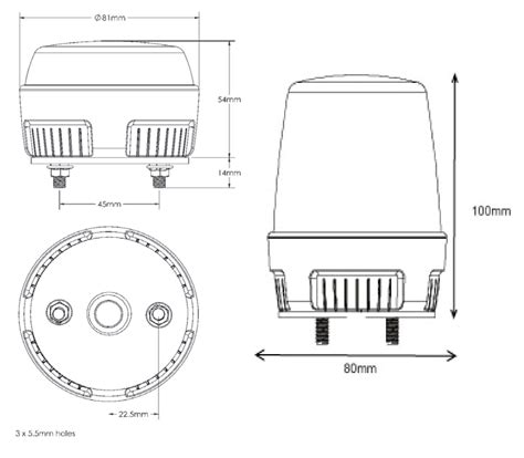Lplt Standard Strobe Light Signaworks