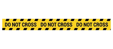 Crime Scene Tape Border Clip Art