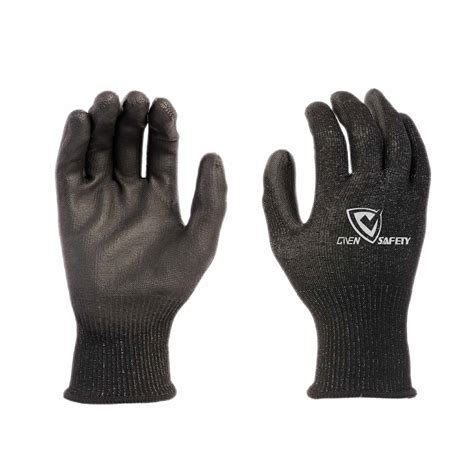 PU coated cut rsistant gloves - www.givensafety.com