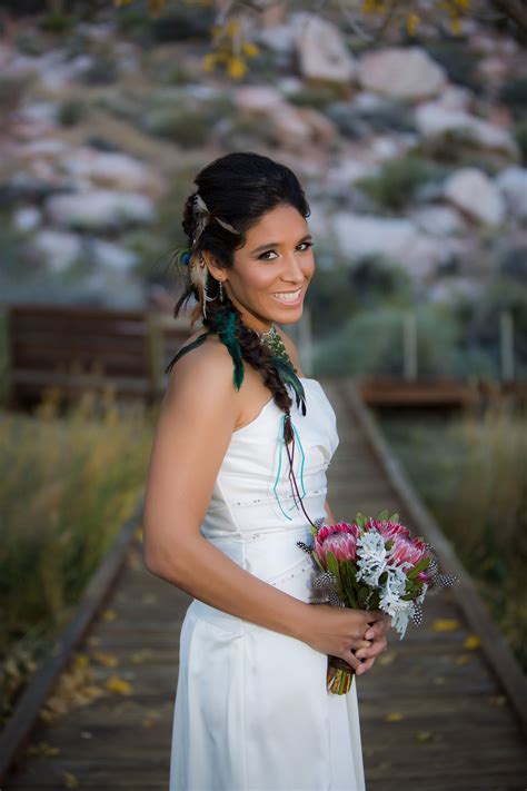 Native American Indian Styled Wedding Wedding Dresses Wedding Hairstyles Wedding