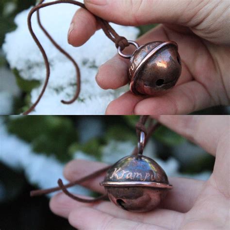 Krampus Bell Handmade Copper Jingle Bell Ornament Risingtides