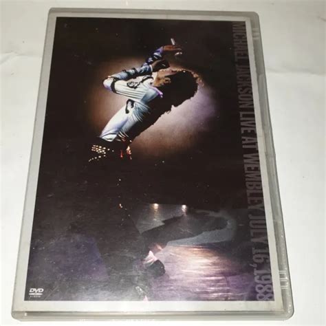 Michael Jackson Live At Wembley 1988 Dvd Region Free Free Post 9
