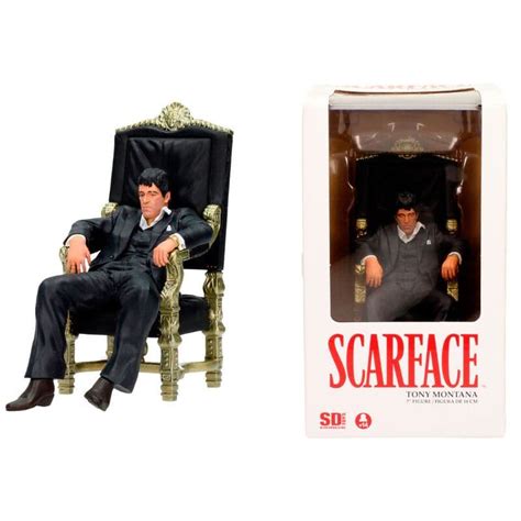 Sd Toys Scarface Tony Montana Sitting In Chair Action Figure Instock