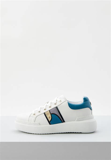 Кеды Pollini, цвет: белый, RTLACF166701 — купить в интернет-магазине Lamoda