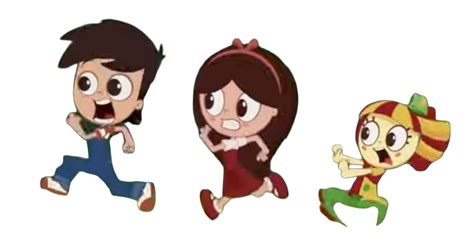 Narizinho And Pedrinho And Emilia Running PNG by Kylewithem on DeviantArt