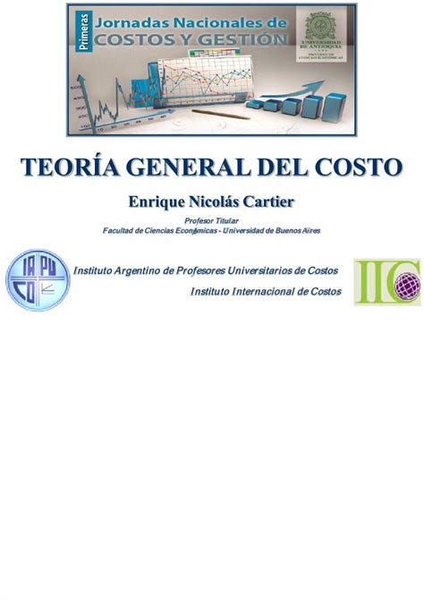 Pdf Teoria General Del Costo Cartier Dokumen Tips