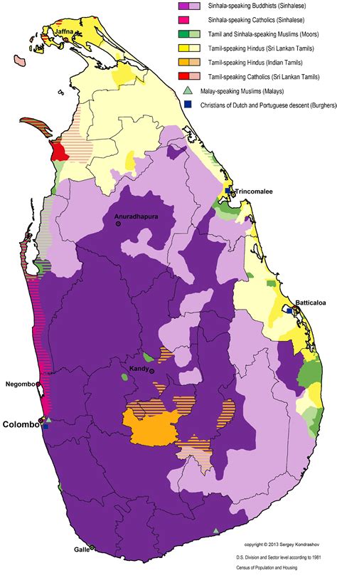 languages distinguishing tamil speakers  sinhalese speakers