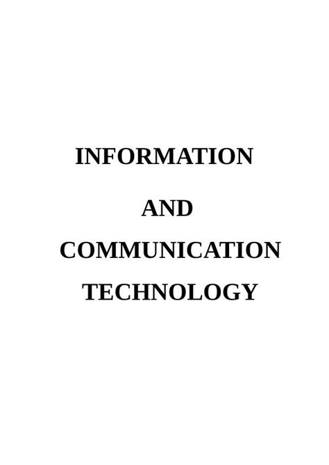 Contemporary Management Issues And The Role Of Ict In Workforce Management