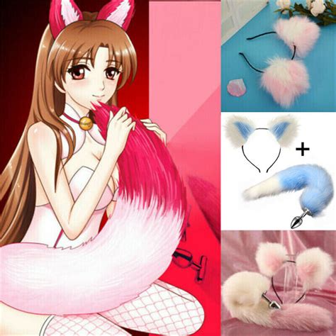 Fox Ear Long Tail Set Anal Plug Sex Toy Cosplay Shopee Philippines