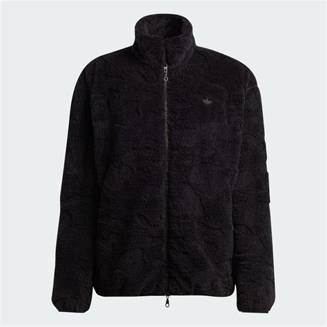 Adidas Adidas Adventure Camo Fleece Full Zip Jacket Black Adidas Uae