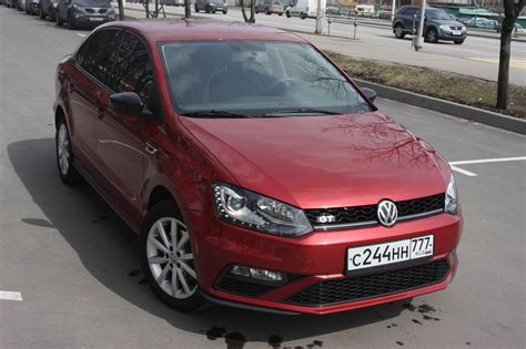 Отзыв о Фольксваген Поло ГТ 1.4 (125 л.с.) MT 2016 г.в.