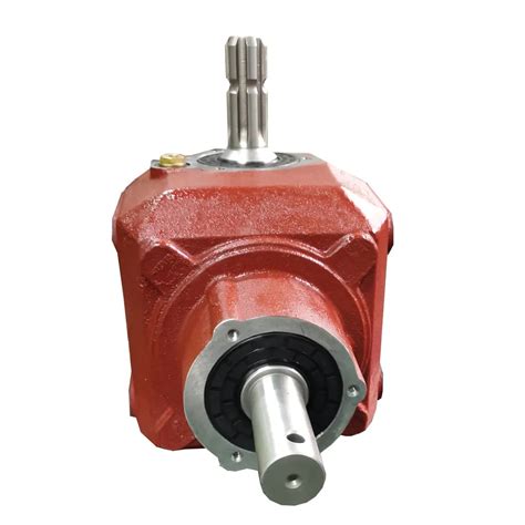 1000 To 540 Rpm Pto Cast Iron Housing Gearbox Speed Multiplier For