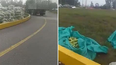 Ejemplar Así Fue Como Ciudadanos Ayudaron Al Conductor De Un Camión Que Se Volcó En Boyacá