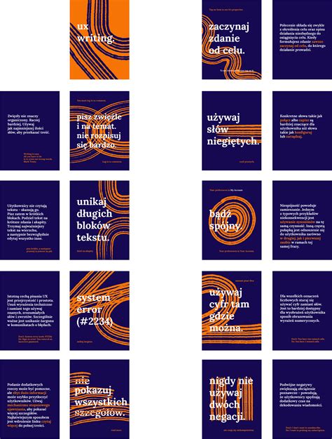 ux writing ux card kit  behance