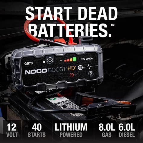 NOCO Boost HD GB70 UltraSafe Car Battery Jump Algeria Ubuy