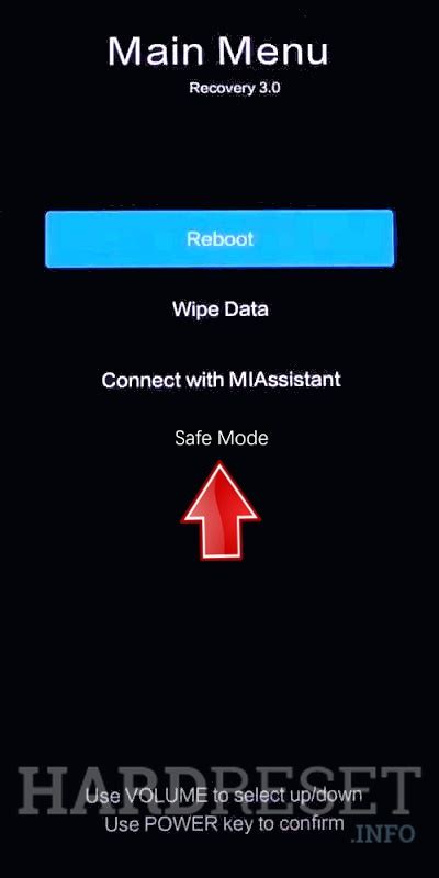 How To Turn Off And Turn On Safe Mode Xiaomi Mi Pro Hardreset Info