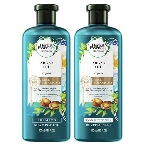 Herbal Essences Bio:Renew Argan Oil Shampoo Conditioner Set, 13.5 oz ...